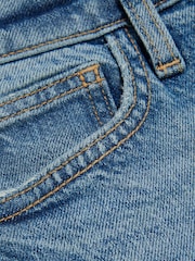 River Island Blue High Rise Slim Straight Non-Stretch Jeans - Image 5 of 5