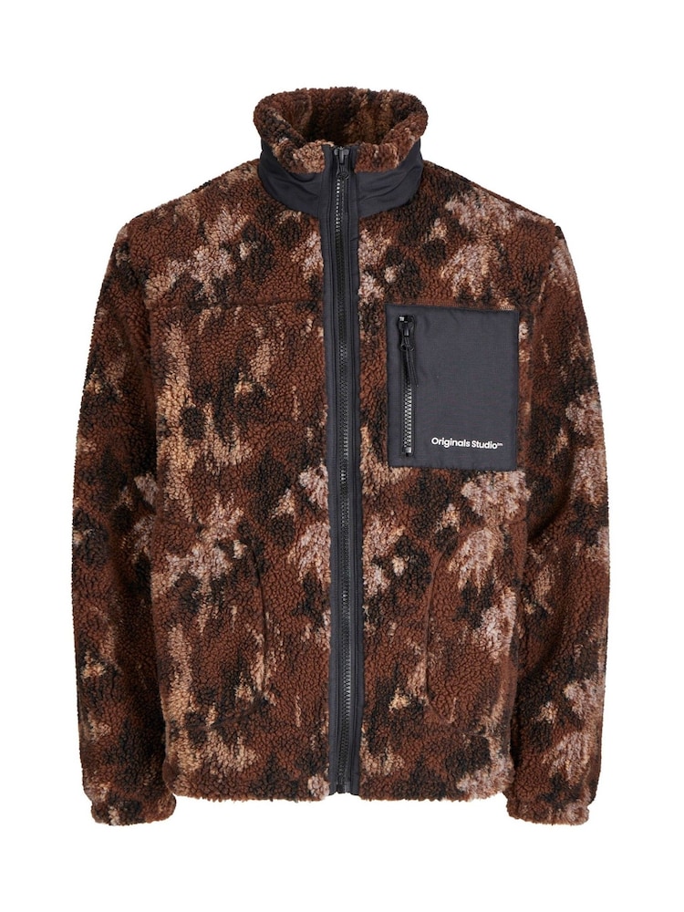 JACK & JONES Felpa Con Cappuccio Stampata In Morbida Stampa In Gomma
