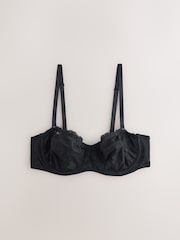 Black/Praline Nude Lace Non Pad Strapless Multiway Bras 2 Pack - Image 10 of 14