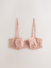 Black/Praline Nude Lace Non Pad Strapless Multiway Bras 2 Pack - Image 11 of 14