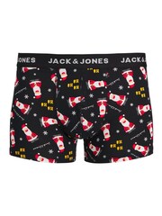 JACK & JONES Black Christmas Socks And Boxers Gift Set - Image 2 of 6