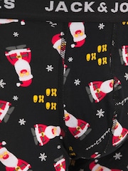 JACK & JONES Black Christmas Socks And Boxers Gift Set - Image 6 of 6