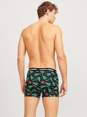 حزمة من 3 بوكسر بتصميم عيد الميلاد من Jack & Jones - صورة 2 من 8