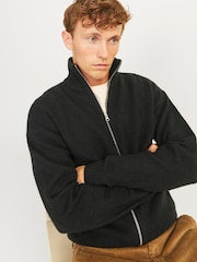 JACK & JONES Zip Up Knitted Cardigan - Slika 3 iz 5