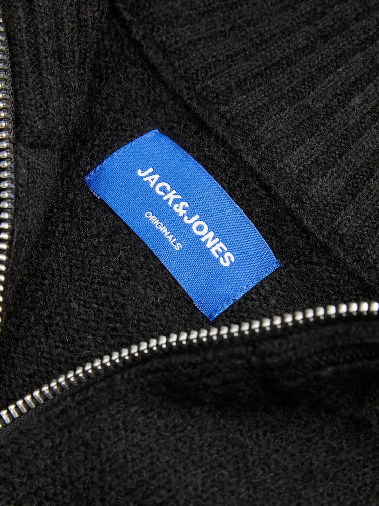 JACK & JONES Zip Up Knitted Cardigan - Slika 5 iz 5