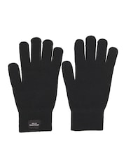 JACK & JONES Black Hat And Gloves Gift Set - Image 2 of 9