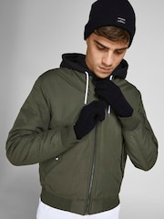 JACK & JONES Black Hat And Gloves Gift Set - Image 9 of 9