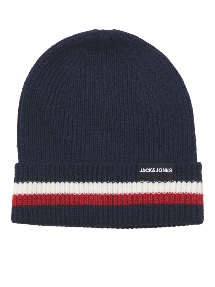 JACK & JONES Blue Hat And Gloves Gift Set - Image 2 of 6