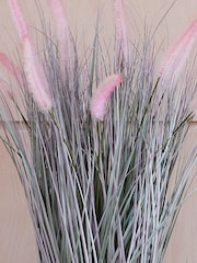 Beards & Daisies Artificial Pennisestum Grass Pink Plant - Image 2 of 3