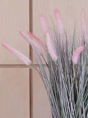 Beards & Daisies Artificial Pennisestum Grass Pink Plant - Image 3 of 3