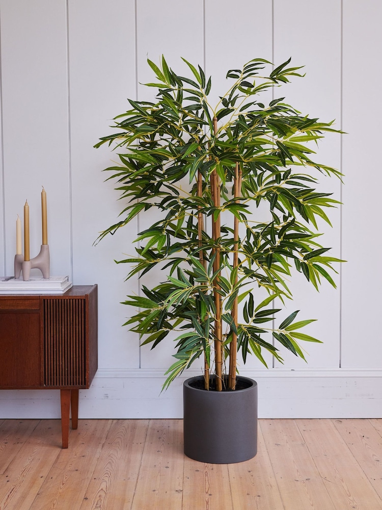 Beards & Daisies Green Artificial Bamboo Viscose Tree - Image 1 of 3