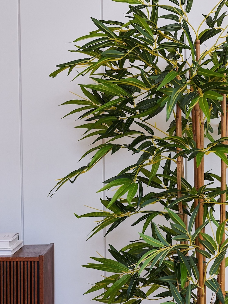 Beards & Daisies Green Artificial Bamboo Viscose Tree - Image 2 of 3