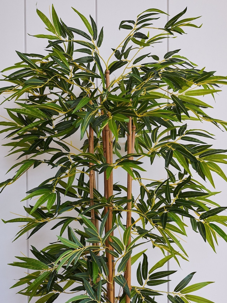 Beards & Daisies Green Artificial Bamboo Viscose Tree - Image 3 of 3