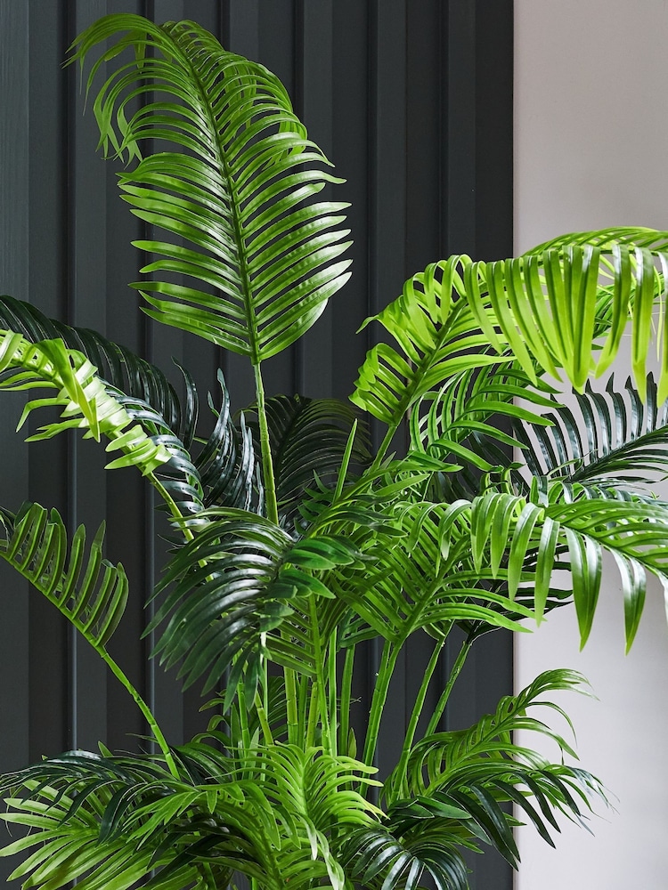 Beards & Daisies Green Artificial Parlour Palm - Image 3 of 3