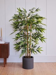 Beards & Daisies Green Artificial Bamboo Tree - Image 1 of 3
