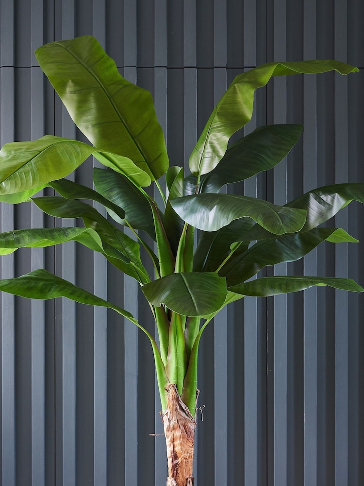 Beards & Daisies Green Artificial Banana Tree - Image 3 of 3