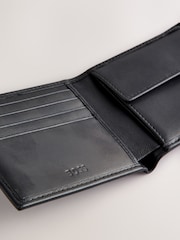 BOSS Black Bifold Coin Wallet - Image 2 of 3