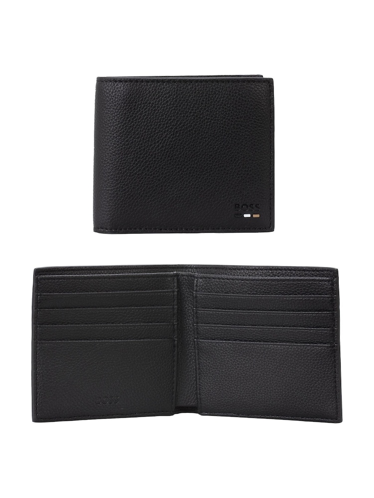 BOSS Black Signature Logo Ray Billfold Wallet - Image 1 of 3