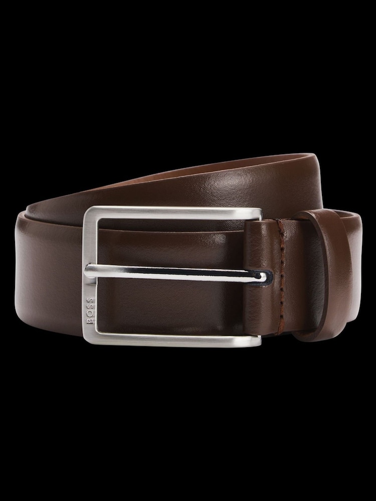 BOSS Brown Erman Leather Belt - Image 2 of 4