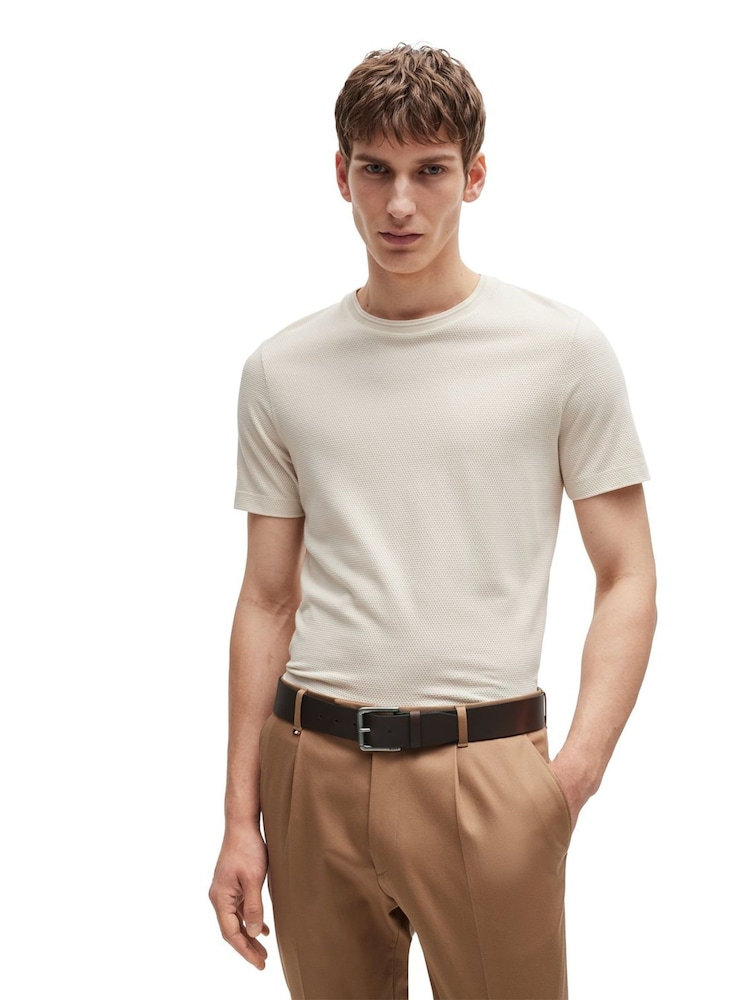 BOSS Brown Joris Leather Belt - Image 2 of 5