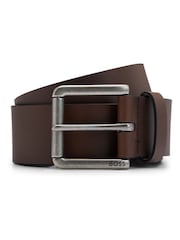 BOSS Brown Joris Leather Belt - Image 3 of 5