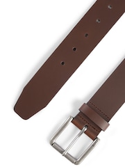 BOSS Brown Joris Leather Belt - Image 4 of 5
