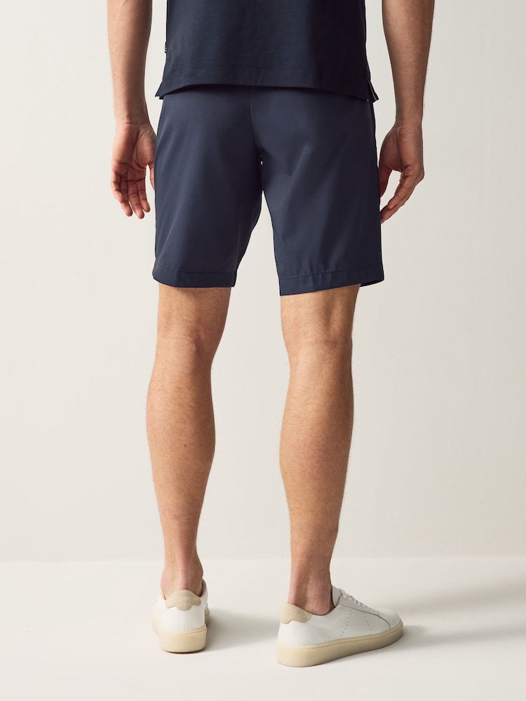 BOSS Blue Navy Shorts - Image 2 of 4