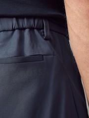 BOSS Blue Navy Shorts - Image 4 of 4