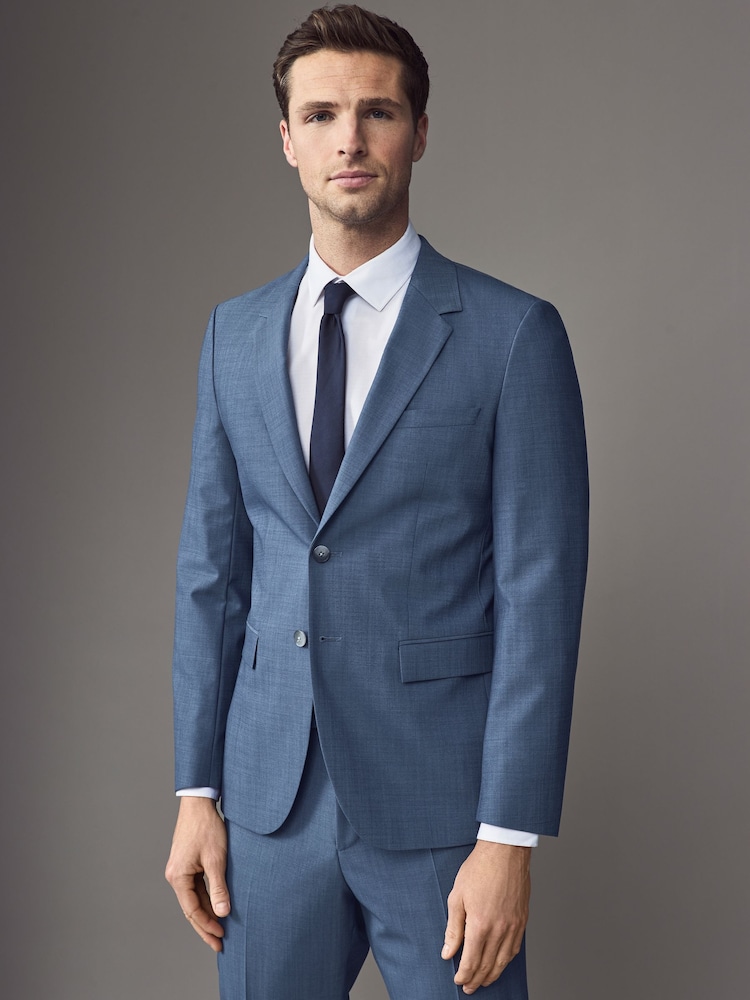 BOSS Blue Slim Fit Timeless Style Jacket - Image 1 of 4