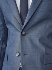 BOSS Blue Slim Fit Timeless Style Jacket - Image 3 of 4