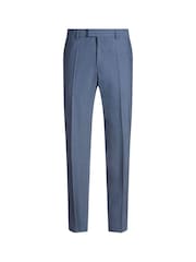 BOSS Blue Slim Fit Wool Blend Trousers - Image 5 of 7