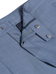 BOSS Blue Slim Fit Wool Blend Trousers - Image 7 of 7