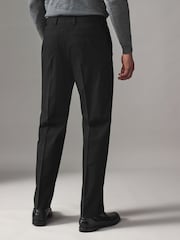 Черный - HUGO Hugo Wool Blend Stretch Trousers - Image 2 of 4