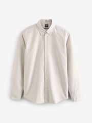 BOSS Natural Logo Detail Slim Fit Shirt - Image 4 of 4