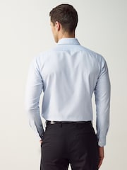 BOSS Blue Regular Fit Shirt In Structured - Image 2 of 5