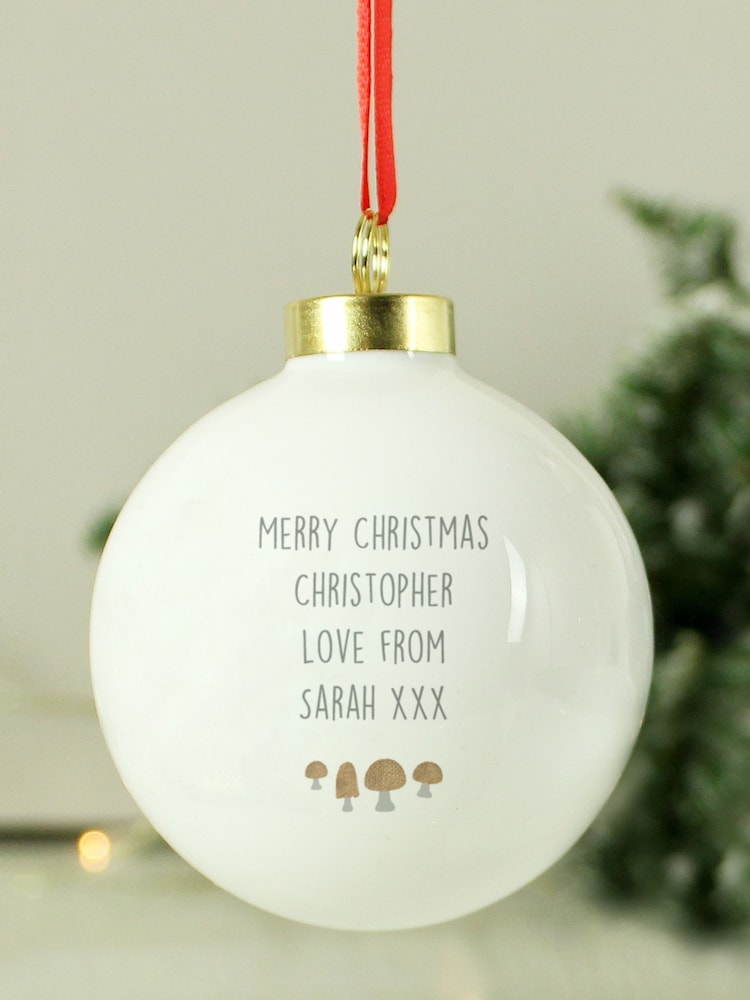 Personalised Christmas Gonk Bauble by PMC - Image 2 of 3