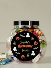 Personalised Halloween Sweet Jar by PMC - Image 1 of 3