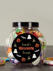 Personalised Halloween Sweet Jar by PMC - Image 2 of 3