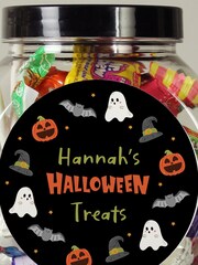 Personalised Halloween Sweet Jar by PMC - Image 3 of 3