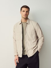 BOSS Natural Locky 2 Overshirt - Image 1 of 5
