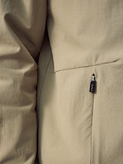 BOSS Green Relaxed-Fit Stretch Overshirt - Image 4 of 5