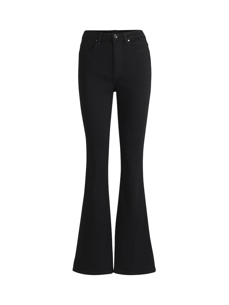 BOSS Black Stretch Denim Boot Cut Denim Jeans - Image 2 of 3