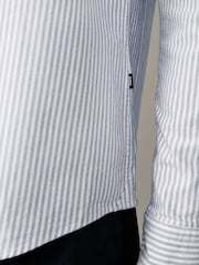 BOSS Blue Logo Detail Slim Fit Shirt - Image 4 of 5