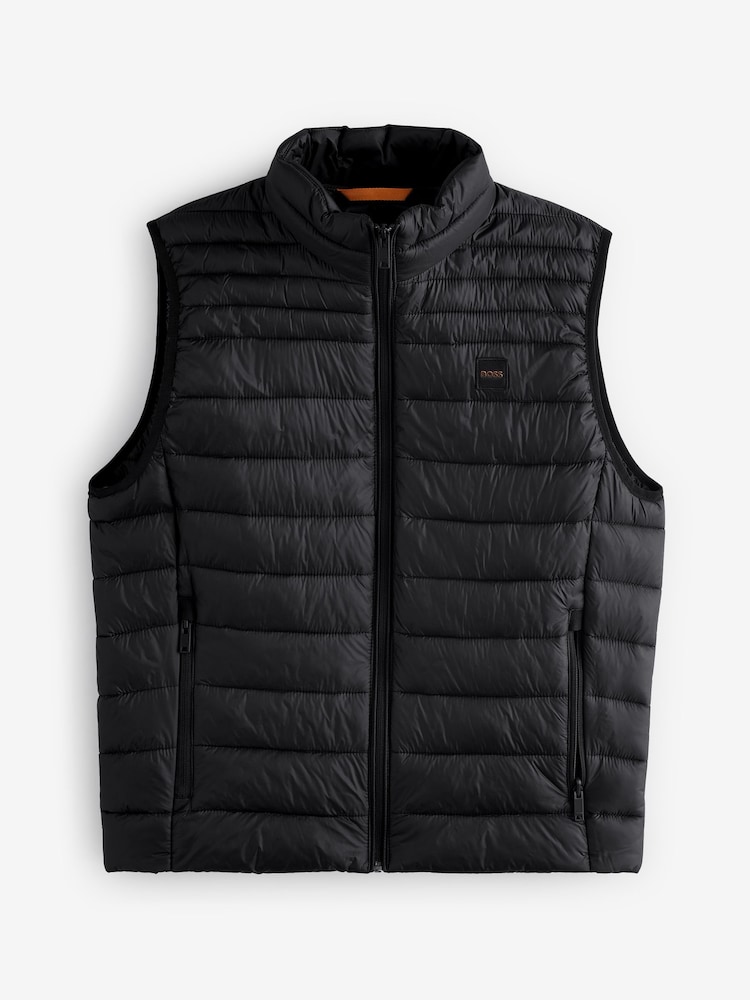 BOSS Black Water Repellent Lightweight Gilet - Image 4 of 4