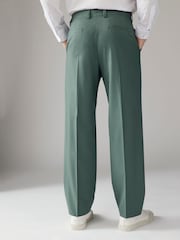 HUGO Green Hugo Wool Blend Stretch Trousers - Image 2 of 4