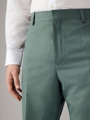 HUGO Green Hugo Wool Blend Stretch Trousers - Image 3 of 4