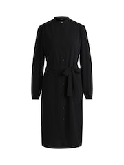 BOSS Black Belted Deborah Georgette Dress - Image 4 of 4