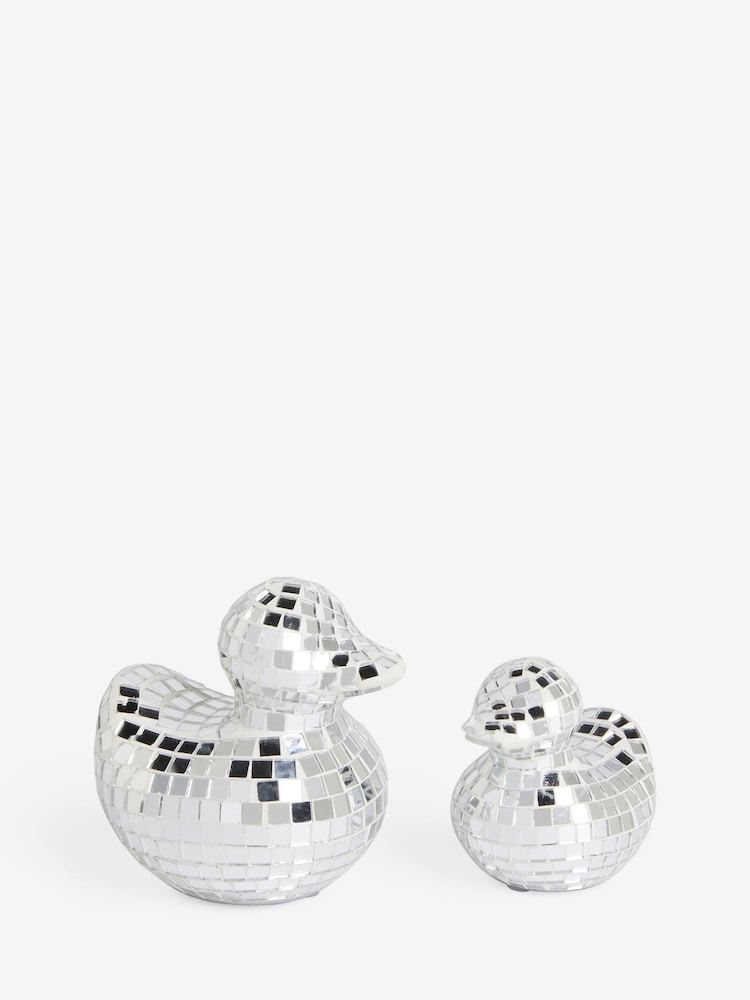 Conjunto de 2 Ornamentos de pato disco - Imagem 1 de 2