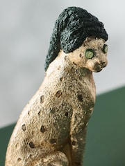 Gold Cheetah Hair Wrap Ornament - Image 2 of 4