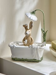 Pink Rosie Rabbit Spa Bath Ornaments - Image 1 of 3